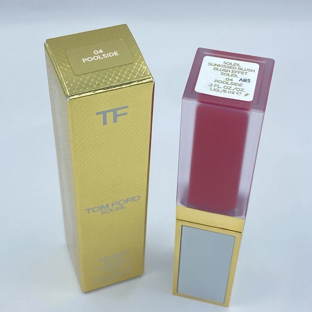 Tom Ford Soleil Sunkissed Liquid Cream Blush 04 Poolside .2 FL OZ 6 ML NIB